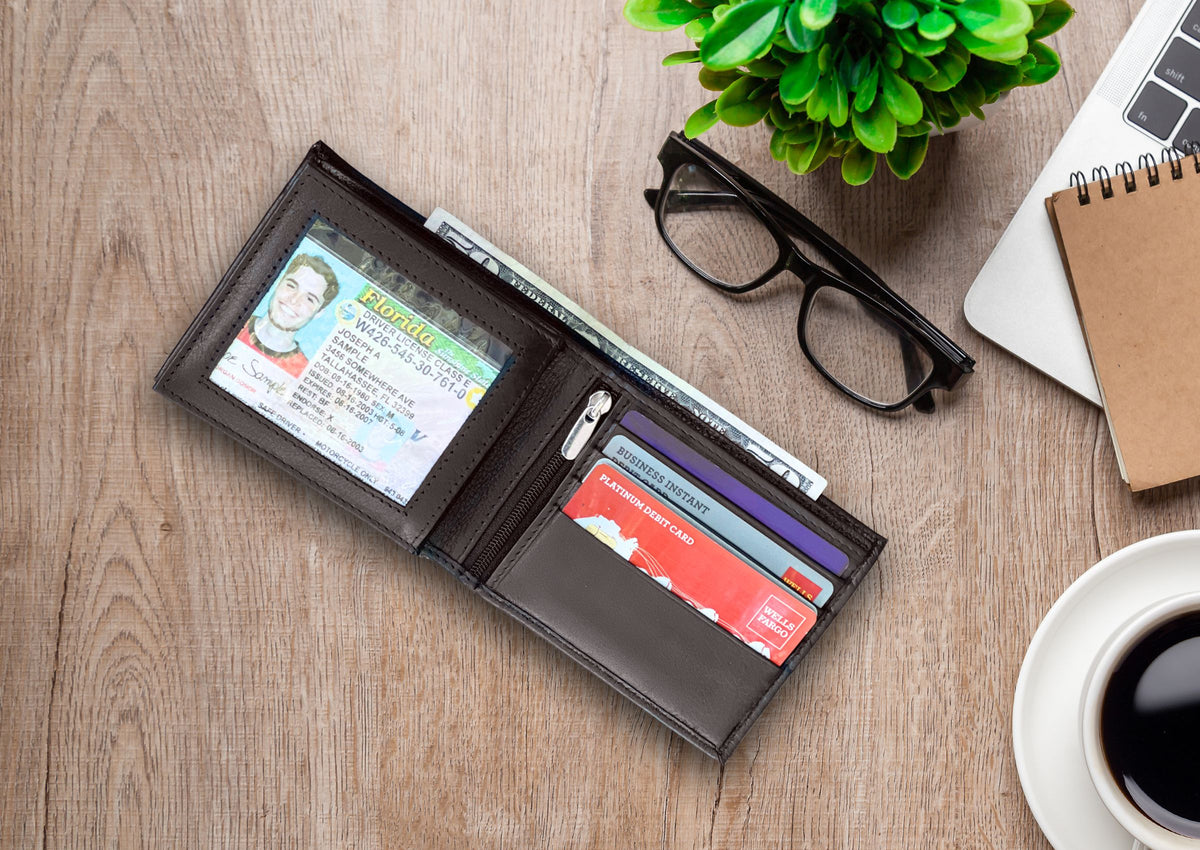 Bifold Mens Wallets 15541BK