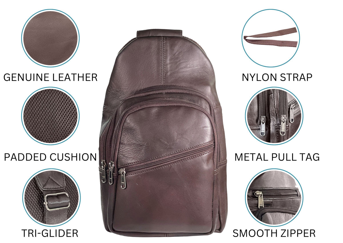 Bullz Crossbody leather bag CBB-06