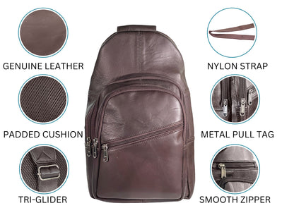 Bullz Crossbody leather bag CBB-06