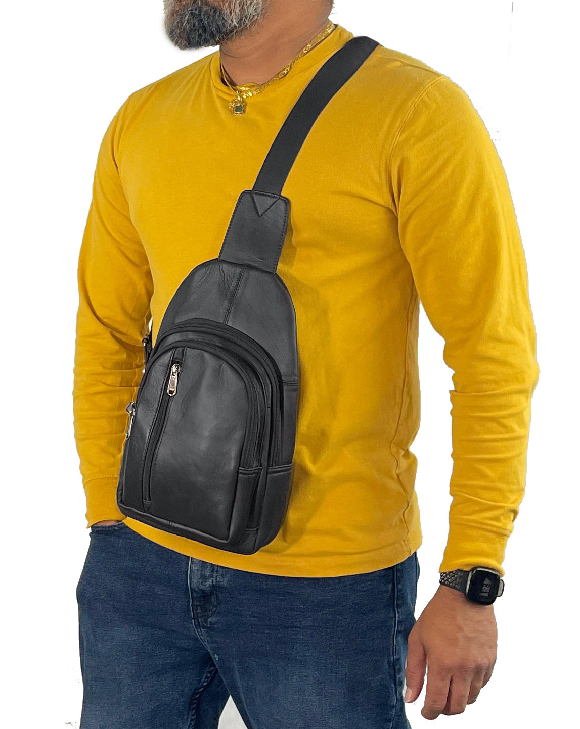 Bullz Crossbody leather bag CBB-03