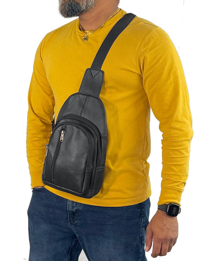 Bullz Crossbody leather bag CBB-03