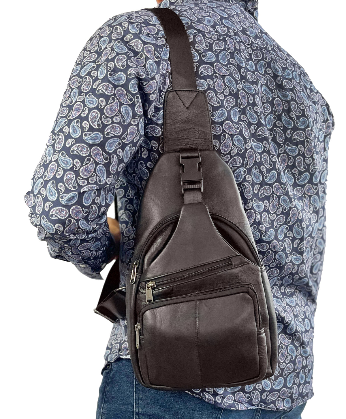 Bullz Crossbody leather bag CBB-04