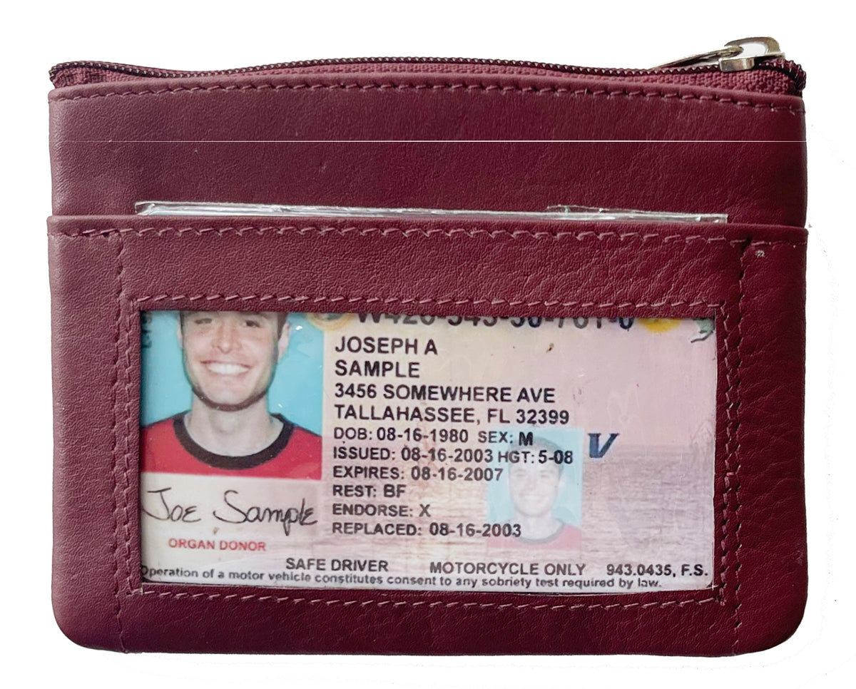 Genuine Leather Coin Purse EL-810