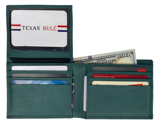 Bullz® RFID Mens Wallet TXB-RF1102-BR