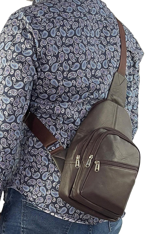Bullz Crossbody leather bag CBB-06