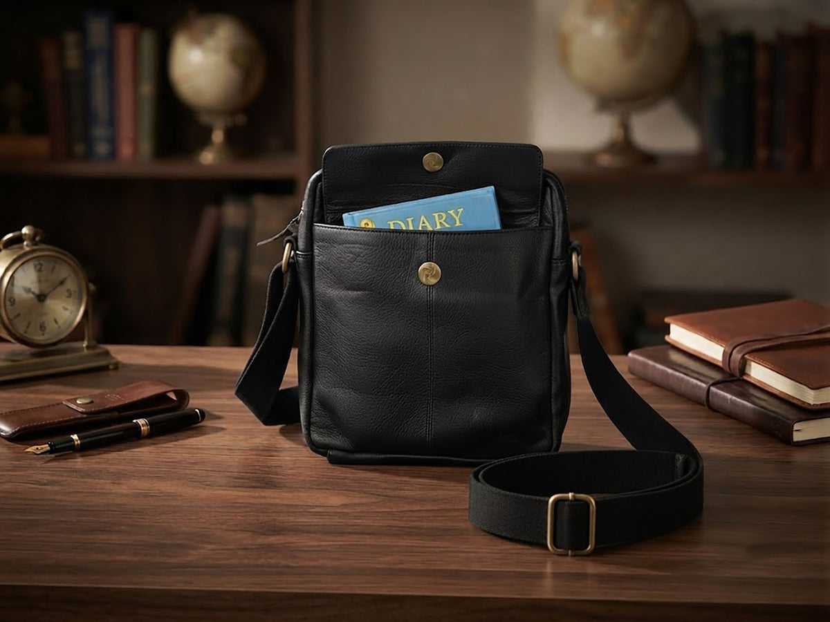 Bullz Sling leather bag SB-02