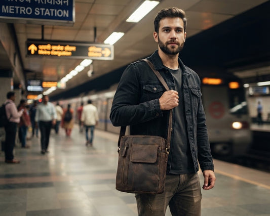 Bullz Hunter leather Sling bag SB-HTR-03