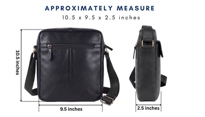 Bullz Sling leather bag SB-02