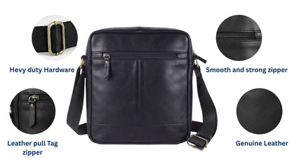 Bullz Sling leather bag SB-02