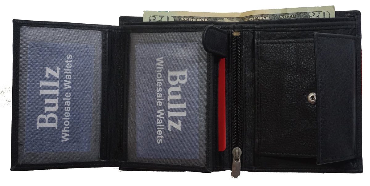 Hipster Mens Wallet AH46-BK-HP