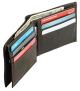 Bullz® RFID Mens Wallet TXB-RF1102-BR