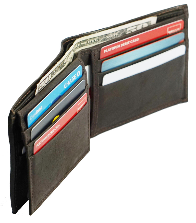 Bullz® RFID Mens Wallet TXB-RF1102-BR