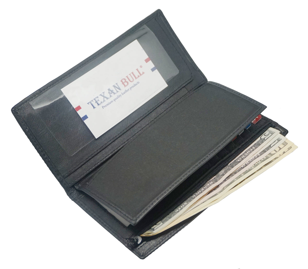 Bullz® Checkbook Cover TXB-CB903-BK