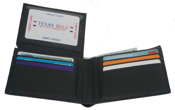 Bullz® RFID Mens Wallet TXB-RF1102-BK