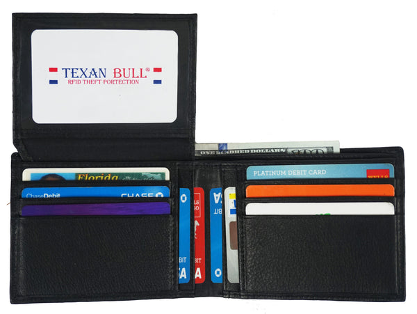 Bullz® RFID Mens Wallet TXB-RF1102-BK