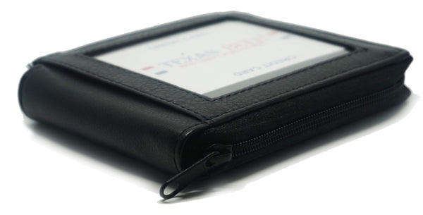 Bullz®  RFID Zipper Mens Wallet RF5104